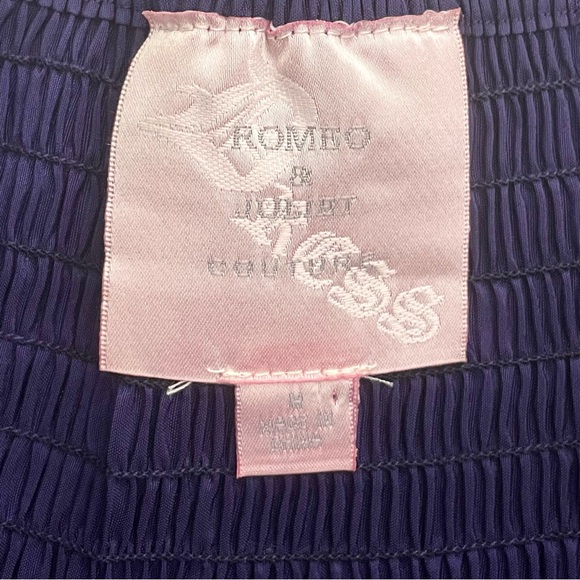 ROMEO & JULIET COUTURE Strapless Pleated Cocktail Mini Dress - Picture 7 of 8